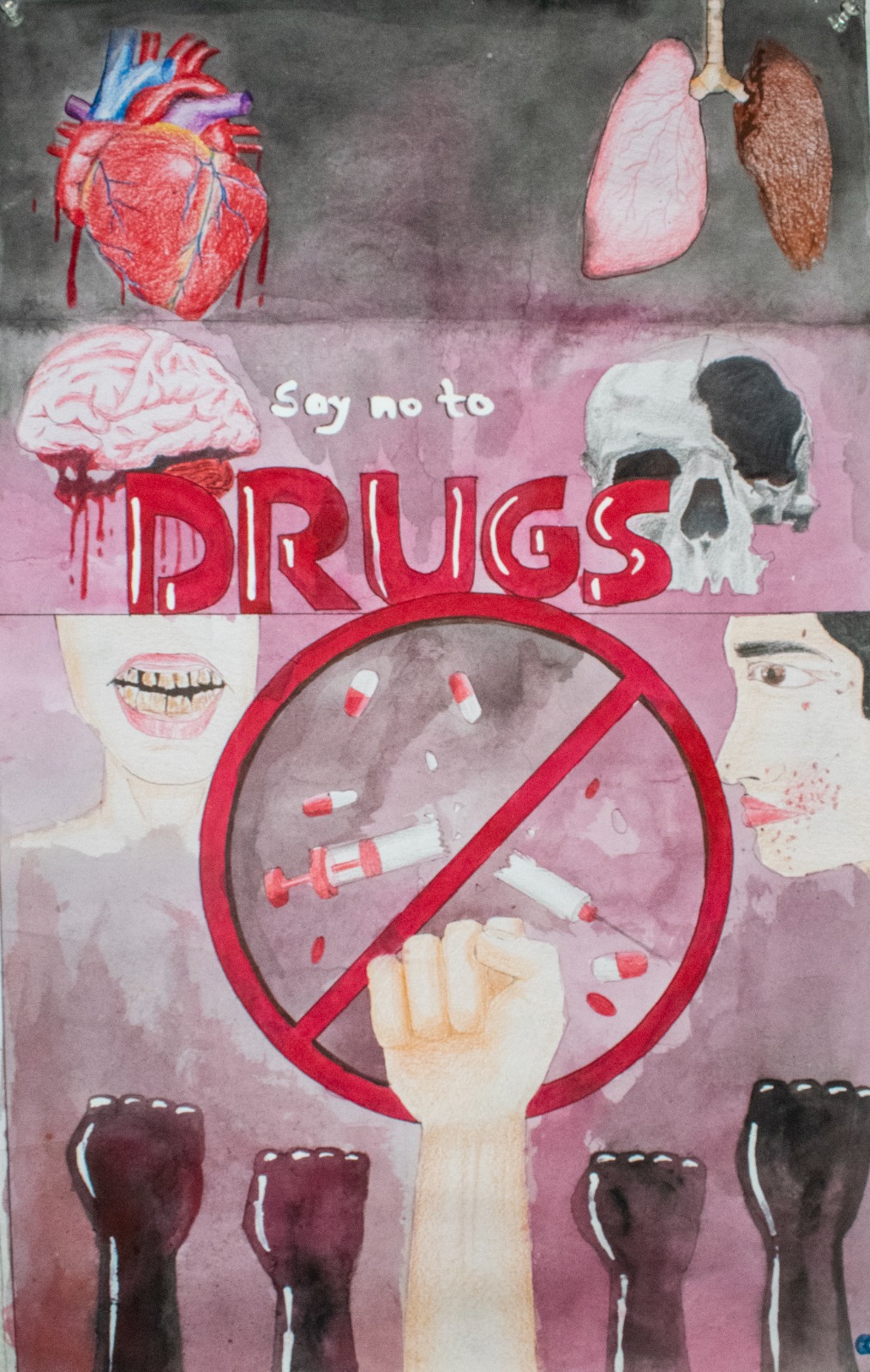 "Say No to Drugs" Awareness Campaign