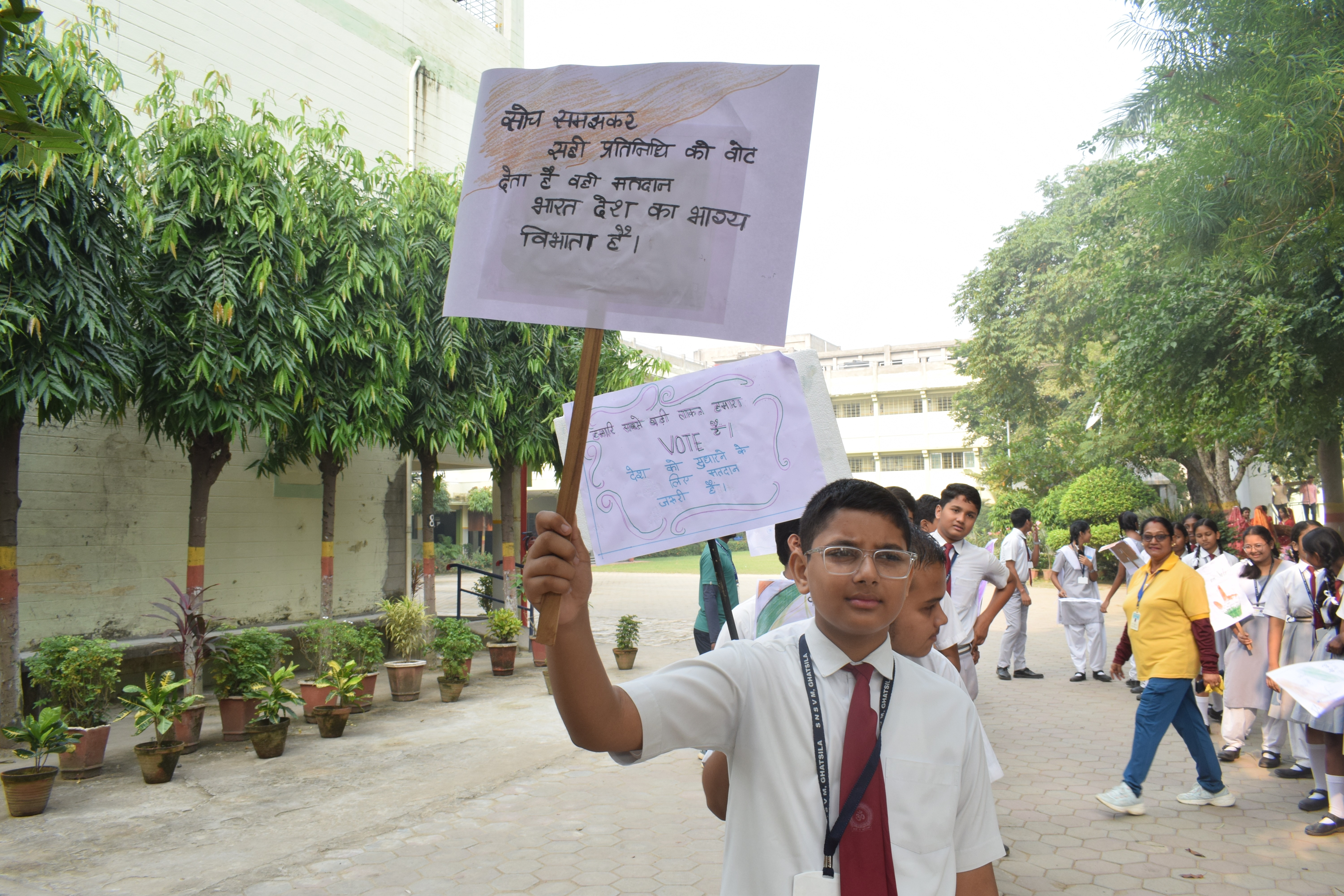 VOTERS AWARENESS RALLY